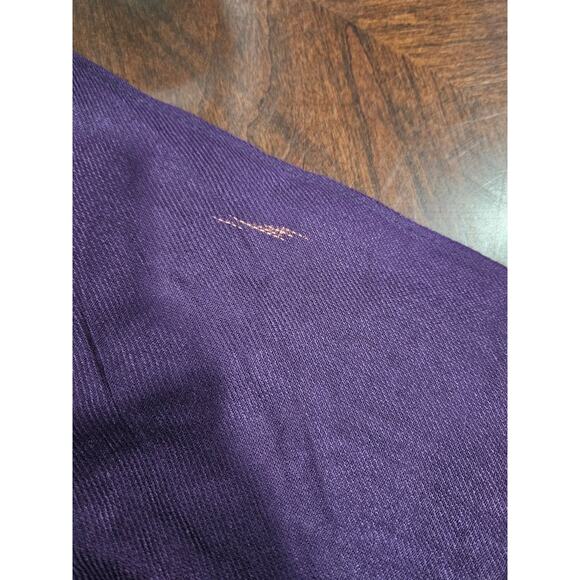 Beautiful Pashmina Silk Blend Purple Scarf Shawl Blend - Picture 10 of 12